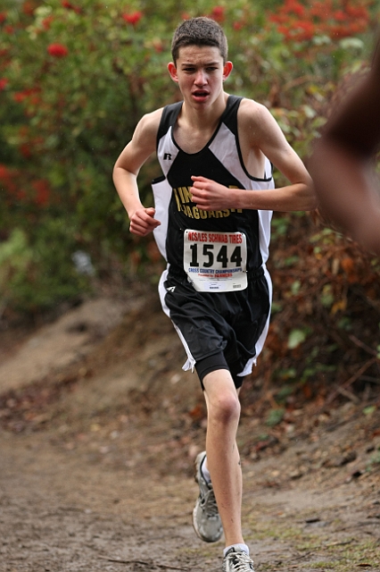 2010NCSXC BD2-1591.JPG - 2010 North Coast Section Cross Country Championships, Hayward High School, Hayward, California